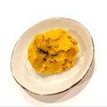 悠LOVE航's cooksnap of when they made かぼちゃとクリームチーズの黄色いサラダ.