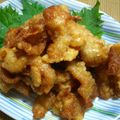 櫻子のママ's cooksnap of when they made 鶏皮ザンギ.