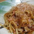 mixはなこ's cooksnap of when they made 節約♪美味しい♪大根とベーコンの炒め物.