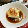 akilondon's cooksnap of when they made ♡簡単レンジで揚げだし豆腐風温かい豆腐♡.