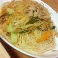 ふなここ's cooksnap of when they made 我が家の✿焼きビーフン✿.