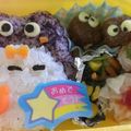 はれたりくもったり's cooksnap of when they made トトロと真っ黒くろすけ弁当（キャラ弁）.