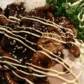 Tonight's cooksnap of when they made ソースも美味しく作れる！ロコモコ.
