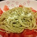 kozueham's cooksnap of when they made バジルｿｰｽのペンネあえ 簡単ﾚｼﾋﾟ.