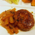 みどすけい's cooksnap of when they made 大根うま煮も同時に★和風煮込みハンバーグ.