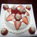 ☆まり♪'s cooksnap of when they made ズコットケーキのデコレーション.