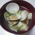 しょこたんママ's cooksnap of when they made はまぐりのお吸い物.