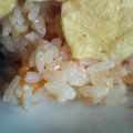 料理の凡人's cooksnap of when they made にんじんのキレイ色ご飯♪.