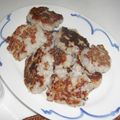 k-おりん's cooksnap of when they made おろしレンコンとひき肉のおやき.