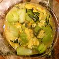 opeko805's cooksnap of when they made 簡単＊ちんげん菜のスイートチリ卵とじ.
