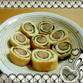 Misao‘s★'s cooksnap of when they made ササミでほうれん草とウインナーの唐揚げ.