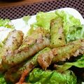 みッきんぐ's cooksnap of when they made アスパラの天ぷら.