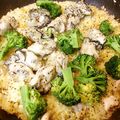やつーこ's cooksnap of when they made 牡蠣のパエリア◆フライパンで◆.