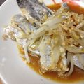 かーママ's cooksnap of when they made 太刀魚とﾈｷﾞの塩麹蒸し(鱈でもOK).