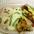 ととは's cooksnap of when they made キャラ弁　白なめこ.