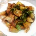 meff's cooksnap of when they made 酢×コチュジャン漬け大根の豚バラ炒め.