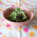 kururin18's cooksnap of when they made 水菜とほうれん草のゴマ和え.