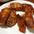 huto☆'s cooksnap of when they made たまねぎの豚肉クルクル～ケチャ醤油味♪.