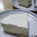 月牙泉♪'s cooksnap of when they made 簡単！レアチーズケーキ.