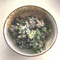 ともち３'s cooksnap of when they made 簡単常備菜＊ほうれん草とひじきの白和え.