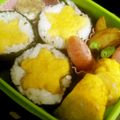 はあとん's cooksnap of when they made ☆お弁当に★スターおにぎり君弁当☆.
