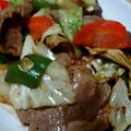 あんぐるぼた's cooksnap of when they made キャベツと豚肉の甘辛味噌いため.