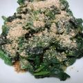 りなもんち's cooksnap of when they made ほうれん草とワカメ♪ゴマからしあえ.