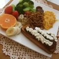 ルリナ's cooksnap of when they made あんことホイップクリームのトースト.