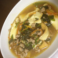 NO.11's cooksnap of when they made ★厚揚げのそぼろあんかけ★.