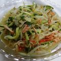 レモン４７'s cooksnap of when they made 四葉亭♪学校給食きゅうりともやしのサラダ.