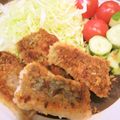椿hime's cooksnap of when they made 鯵フライ 簡単ﾚｼﾋﾟ.