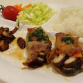 さおりん（＾ω＾）'s cooksnap of when they made ニンジンと椎茸の豚肉巻き.