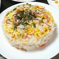 mikimaron's cooksnap of when they made ちらし寿司ケーキ風雛まつり.