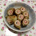 mario大好き's cooksnap of when they made お弁当に♪竹輪とカニカマの磯辺揚げ。.
