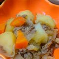 みみぃ☆〟's cooksnap of when they made 合挽きとじゃがいものこっくり肉じゃが.