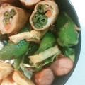 えつおくん's cooksnap of when they made ■スナップエンドウと油揚げの中華炒め■.