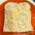 Tomotabi's cooksnap of when they made ＊じゃがりこで∮*ポテマヨトースト＊.