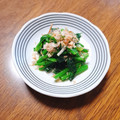もふもふクロさん's cooksnap of when they made ほうれん草のお浸し.