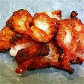 emismil's cooksnap of when they made 鶏皮カリカリ揚げ.