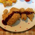 sachi⋆｡˚✩'s cooksnap of when they made オーブンでチキンカツ　.