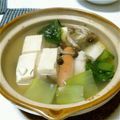 ミンミンミー's cooksnap of when they made 鱈と豆腐とチンゲン菜の3点鍋.