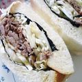 やよぴん's cooksnap of when they made ☆豚肉オイマヨ炒めdeロールパンda☆.