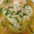 minekoaya's cooksnap of when they made 大根の海老そぼろあんかけ.