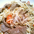 チョ子太郎's cooksnap of when they made 簡単☆牛肉ともやし炒め.