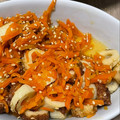 hidechan830's cooksnap of when they made お弁当に♪ちくわと人参のきんぴら☆.