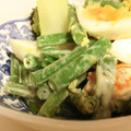 ホトボリ's cooksnap of when they made いんげんのからしマヨ和え.