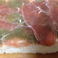 nannamu's cooksnap of when they made 生ハム＆チーズ・海苔２段押し寿司.