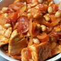 ハコウ's cooksnap of when they made 厚揚げであっさりと・チキンのトマト煮.