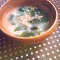 新妻はみ♡'s cooksnap of when they made 優しい味のわかめスープ☆.