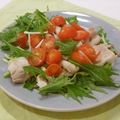 まっちぃなー's cooksnap of when they made 豚しゃぶサラダ＊トマポンドレッシング＊.